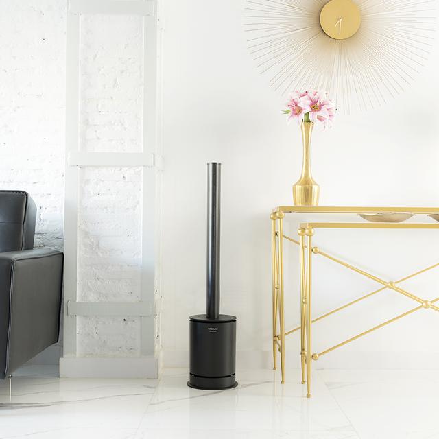 Cecotec TotalPure Connected MAX. Ventilador Calefactor Purificador De Aire Con Potencia Calefacción 2000W Potencia Ventilación 45W Purificador De Aire Temporizador Pantalla LED 14 Velocidades App Purificador De Aire