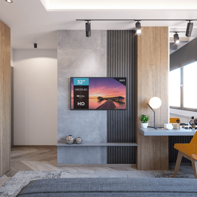 Cecotec TV Cecotec Televisión LED 32” Con Resolución HD Sistema Dolby Y Memoria Flash. Televisión LED 32”