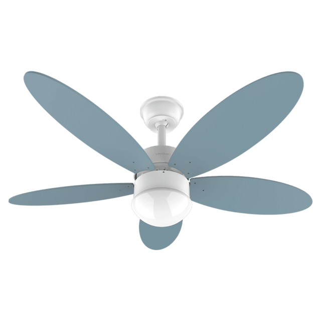 Cecotec Ventilador De Techo EnergySilence Aero 4260 Sky Ventilador De Techo De 40 W Con Motor DC Y 42” Con Luz LED Mando A Distancia Temporizador 6 Velocidades Y 5 Aspas Reversibles. Ventilador De Techo