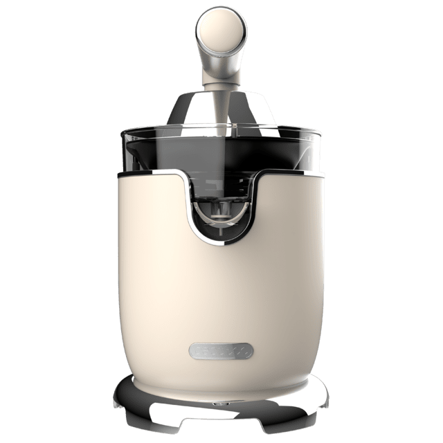 Cecotec Xqueeze RetroJuice 1000 Exprimidor Eléctrico De Brazo Para Naranjas Y Cítricos Con 1000 W De Potencia Filtro De Acero Inoxidable Y Dos Conos Desmontables De Diferente Tamaño El Grande De Acero Inoxidable Y El Pequeño