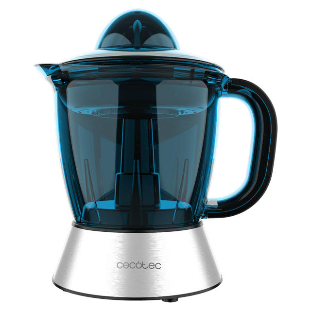 Cecotec Zitra Steel Exprimidores Eléctrico Para Naranjas Y Cítricos Con 40 W De Potencia Y Filtro De Plástico. Exprimidor Eléctrico