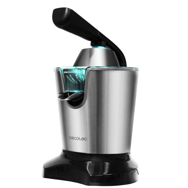 Cecotec Zitrus PowerAdjust 600 Black. Exprimidor Naranjas Eléctrico De 600W Filtro Regulador De Pulpa Filtro De Acero INOX 2 Conos Desmontables De Diferente Tamaño Apto Para Lavavajillas Exprimidor Naranjas Eléctrico
