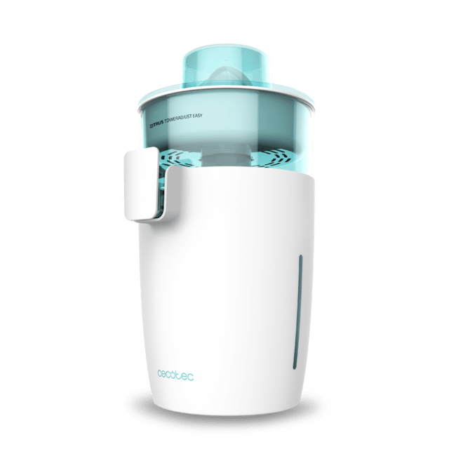 Cecotec Zitrus TowerAdjust Easy 800 White Exprimidor De Torre Eléctrico De 800 W Con Dos Conos Desmontables Regulador De Pulpa Y Boquilla Antigoteo. Exprimidor De Torre 
