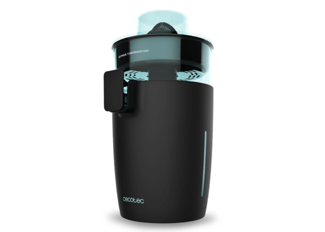 Cecotec Zitrus TowerAdjust Easy Black 800 Inox Exprimidor De Torre Eléctrico De 800 W Con Dos Conos Desmontables Regulador De Pulpa Filtro De Acero Inoxidable Y Boquilla Antigoteo. Exprimidor
