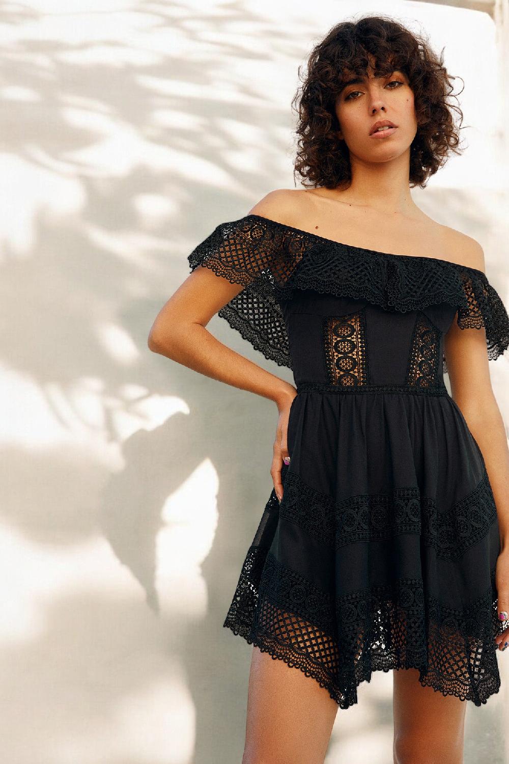 Charo ruiz ibiza Vestido Corto Vaiana