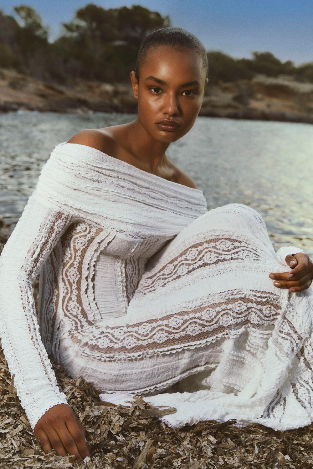 Charo ruiz ibiza Vestido largo Minerva