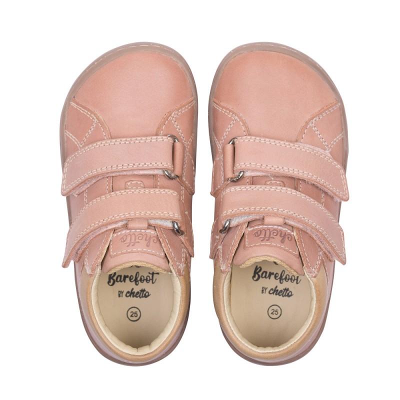 Chetto BOTIN BAREFOOT CLASICO DOS VELCROS - NIÑO/NIÑA