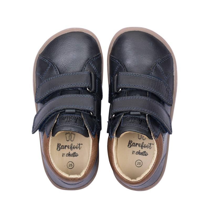Chetto BOTIN BAREFOOT CLASICO DOS VELCROS - NIÑO/NIÑA