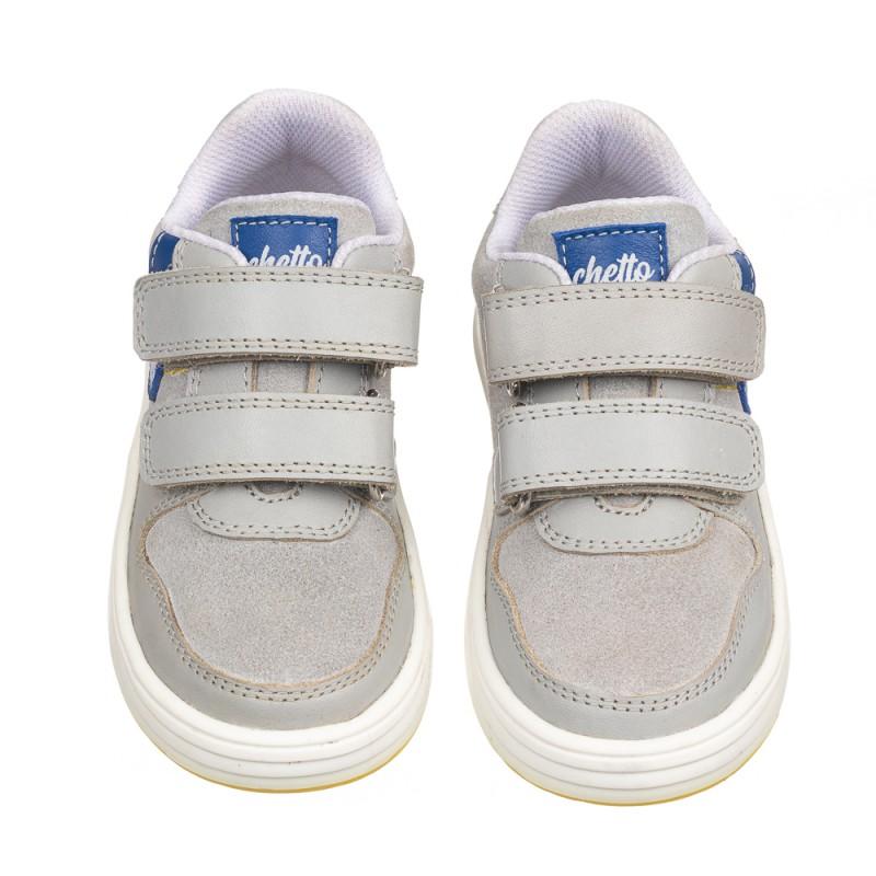 Chetto Basket Niño Dos Velcros En Piel