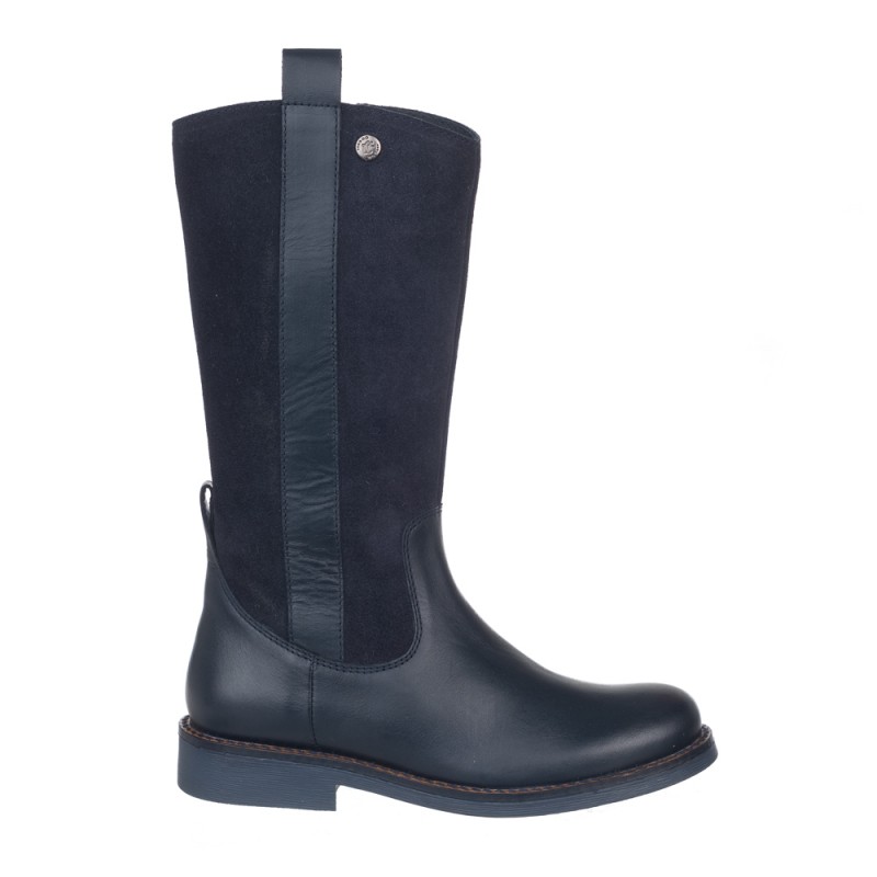 Chetto Bota alta en piel elegante para el cole