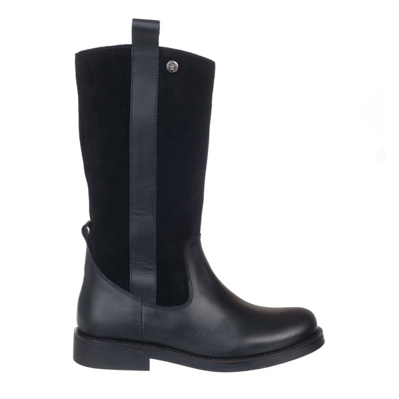 Chetto Bota alta en piel elegante para el cole