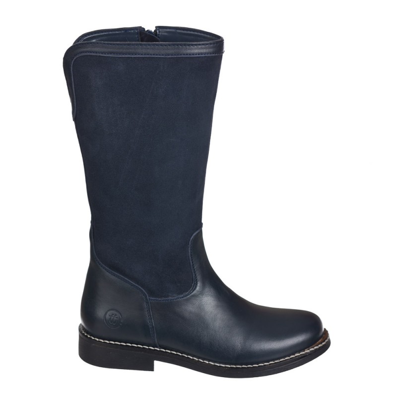 Chetto Bota alta en piel natural