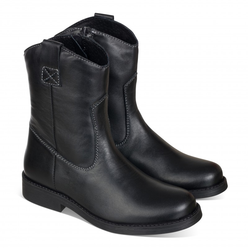 Chetto Bota Campera En Piel