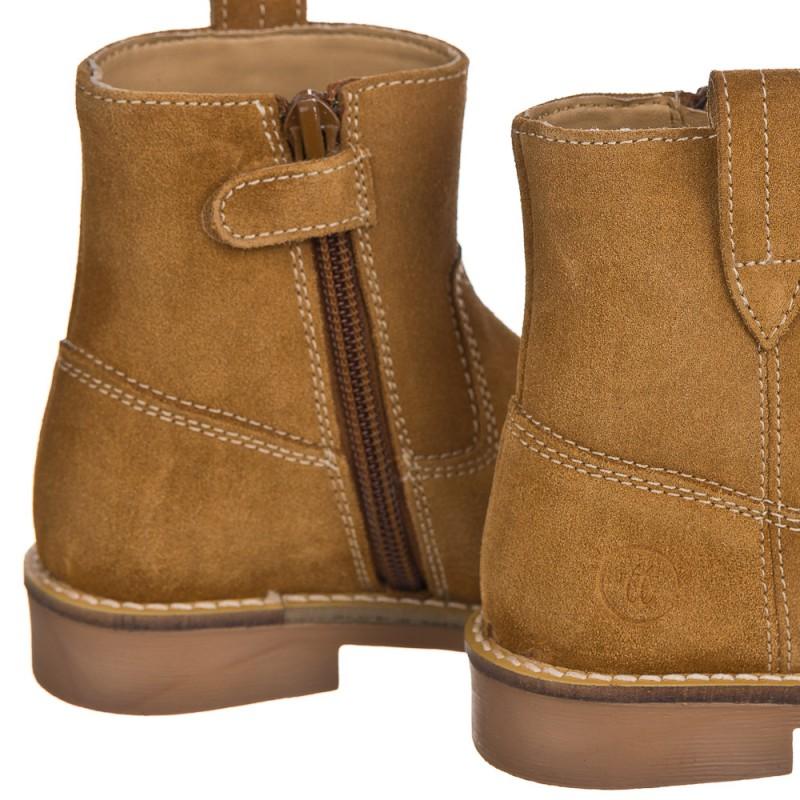 Chetto Bota Campera En Piel