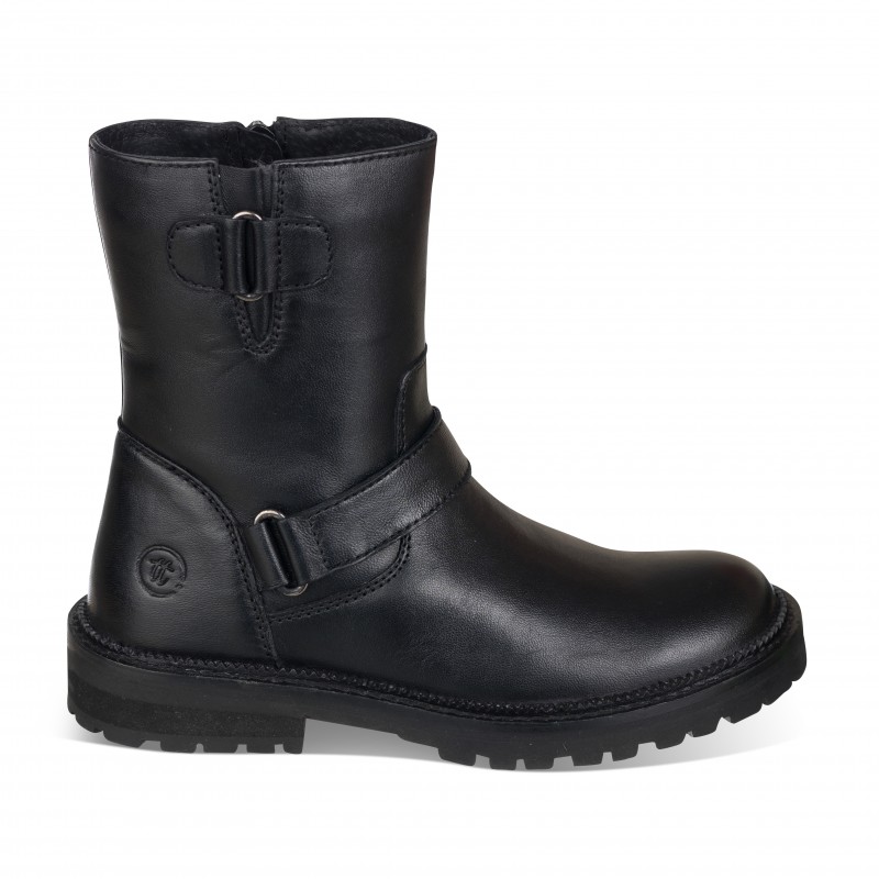 Chetto Bota Campera En Piel