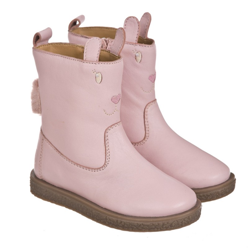 Chetto Bota Conejito En Piel Natural