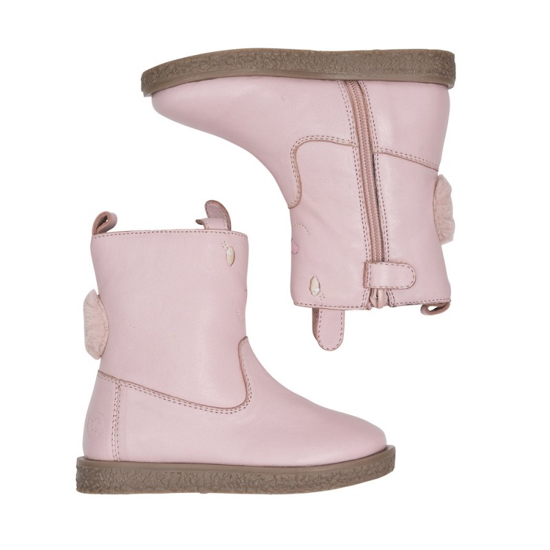 Chetto Bota Conejito En Piel Natural