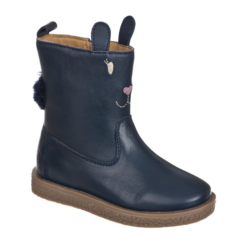 Chetto Bota Conejito En Piel Natural