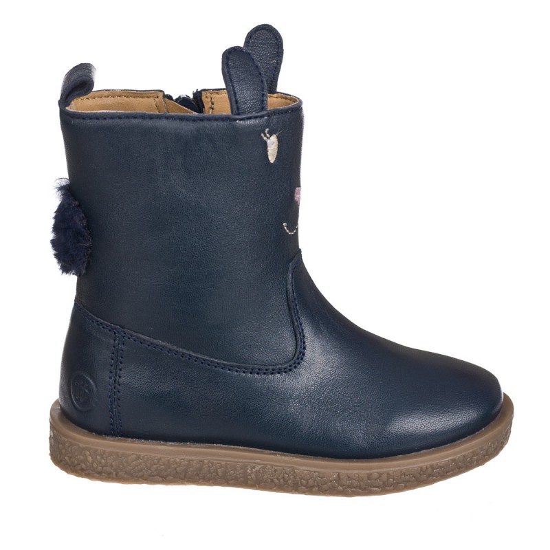 Chetto Bota conejito en piel Natural