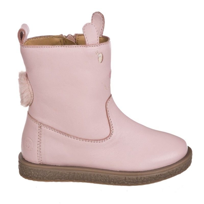 Chetto Bota conejito en piel Natural