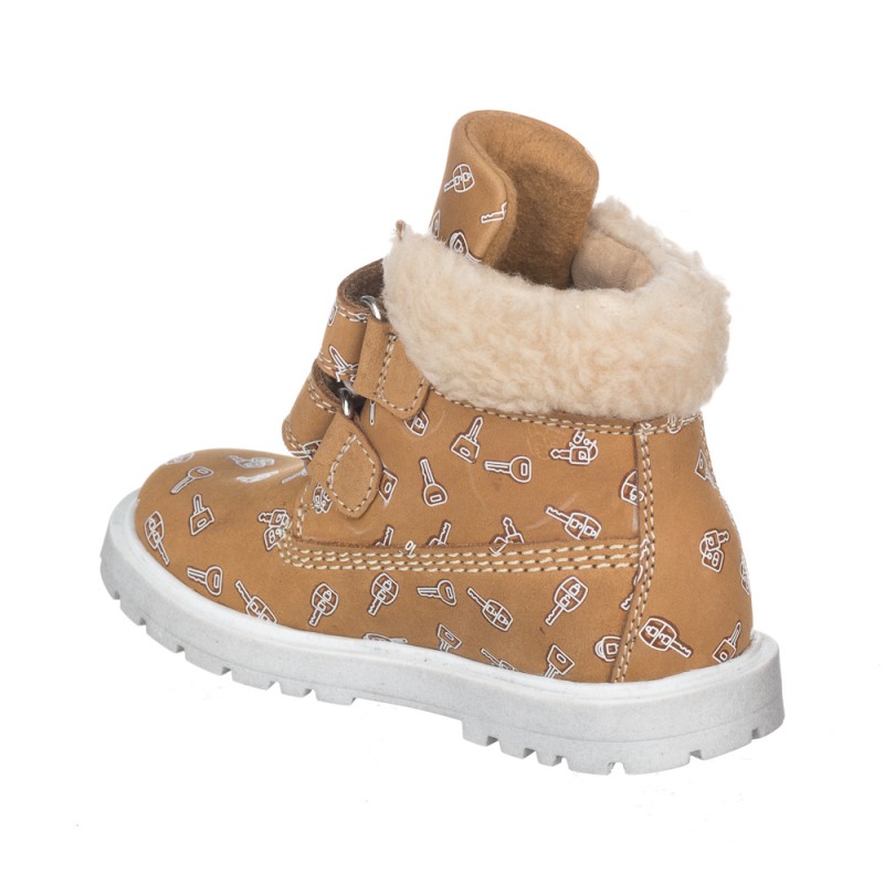 Chetto Bota Niño Con Dos Velcros - 100% Piel
