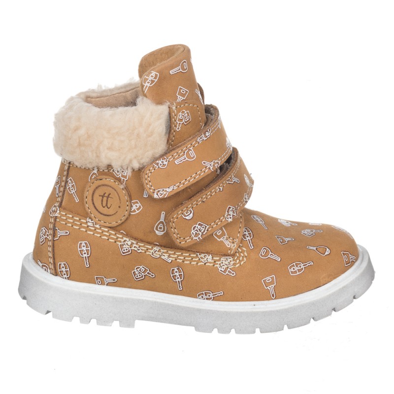 Chetto Bota niño con dos velcros - 100% piel