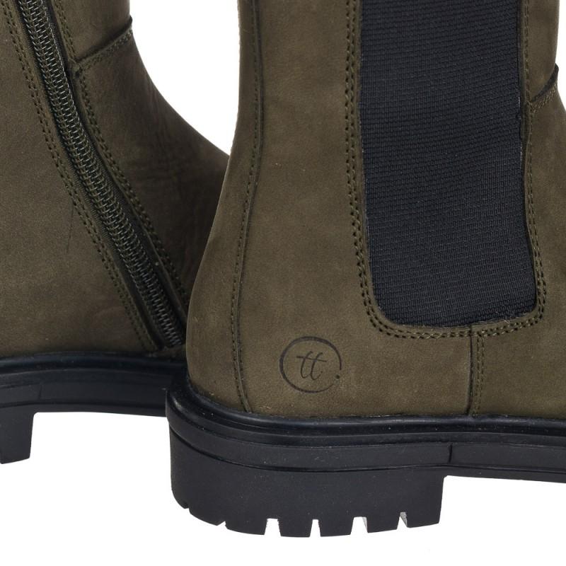 Chetto Bota Tenncia En Piel