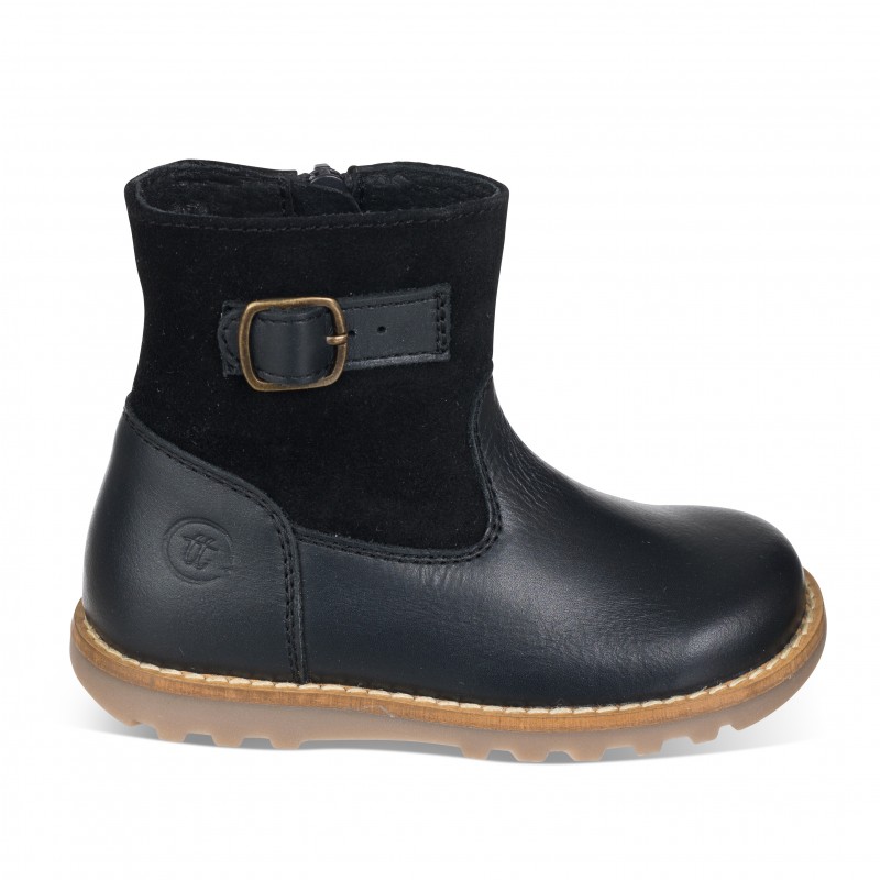 Chetto Botin campero en piel