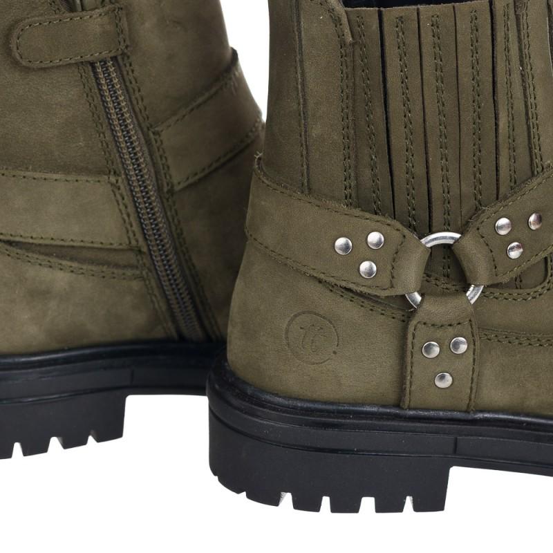 Chetto Botin Con Elastico - Piel