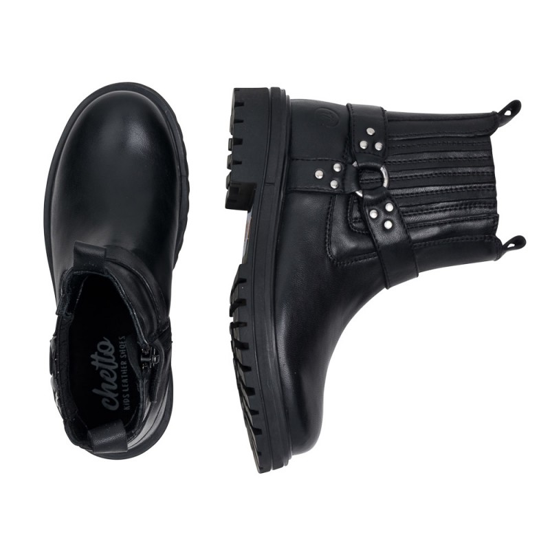 Chetto Botin Con Elastico - Piel