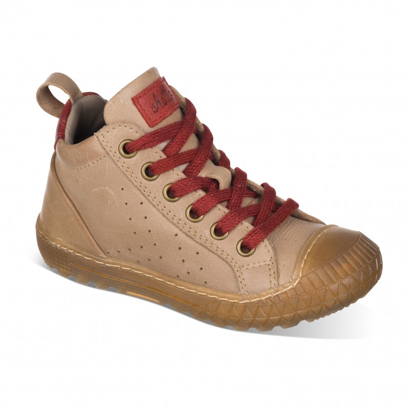 Chetto Botin De Cordones En Piel