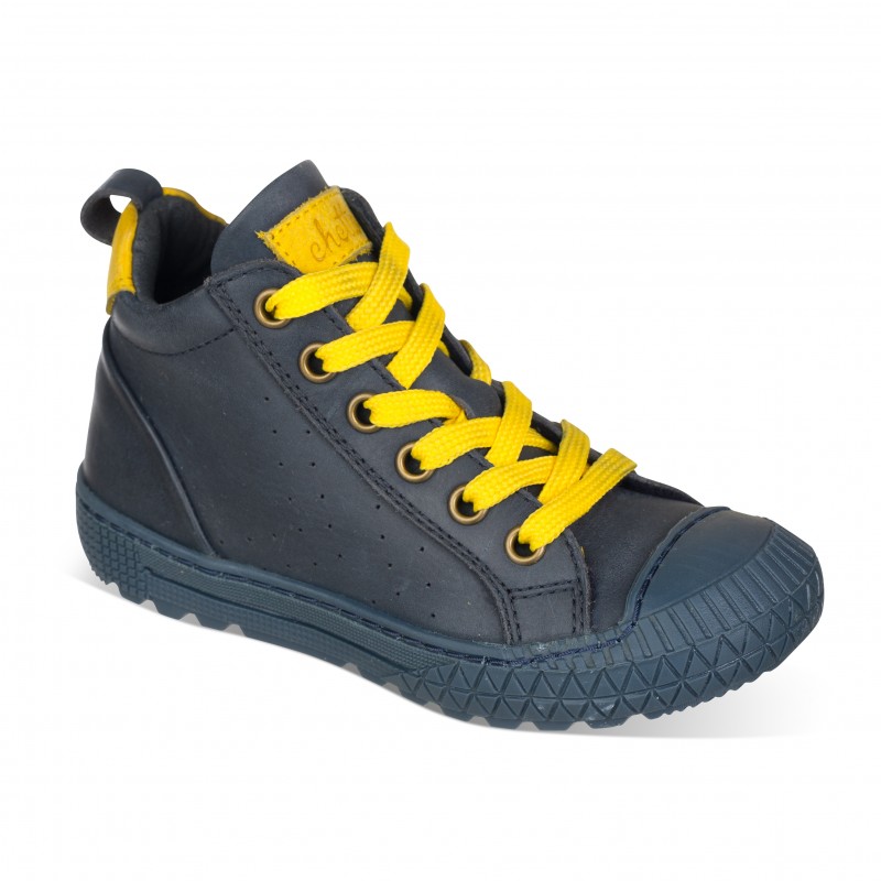 Chetto Botin De Cordones En Piel