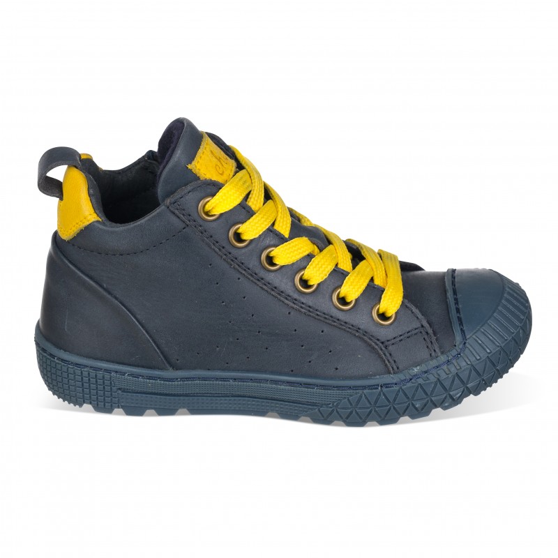 Chetto Botin de cordones en piel