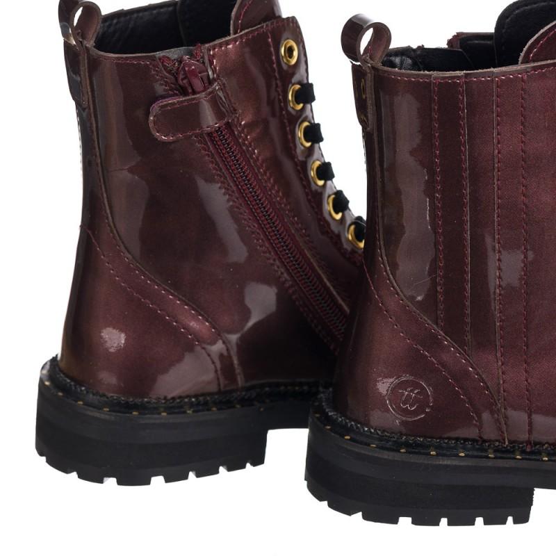 Chetto Botin Elegante En Piel