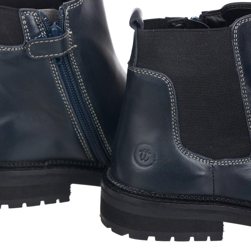 Chetto Botin En Piel Natural - Chelsea