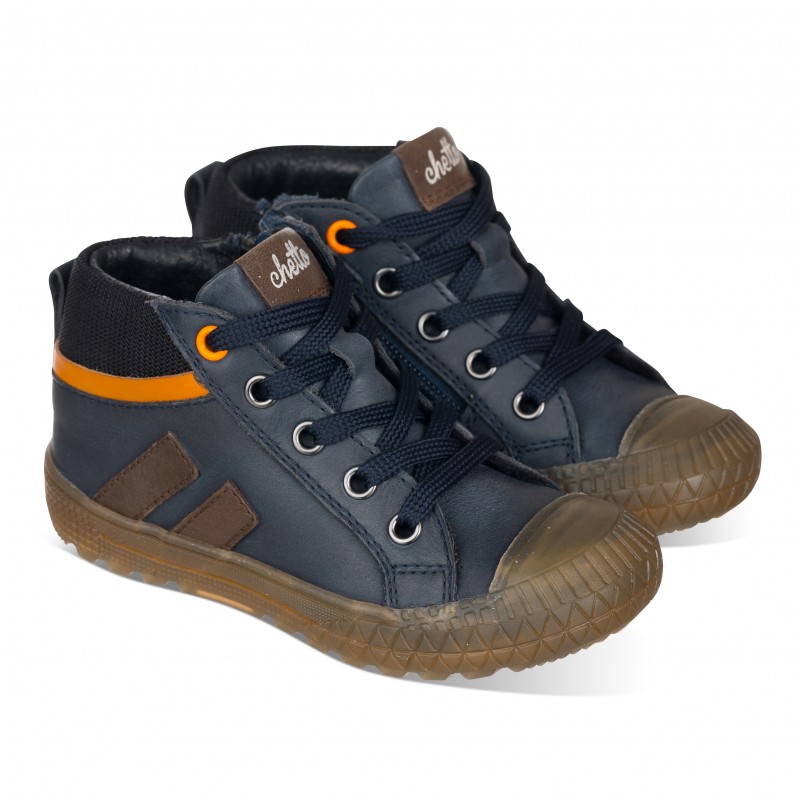 Chetto Botin Para Niño En Piel