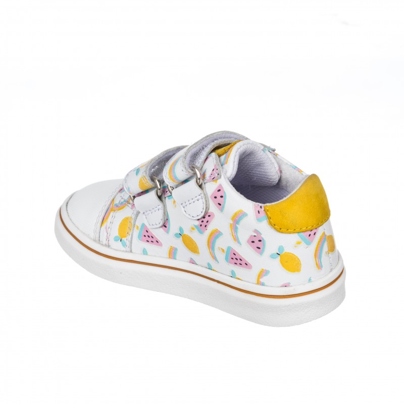 Chetto Deportiva Toda En Piel - Cierre Dos Velcros