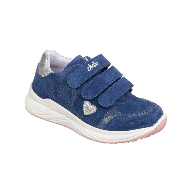 Chetto Deportiva Toda Piel Tres Velcros