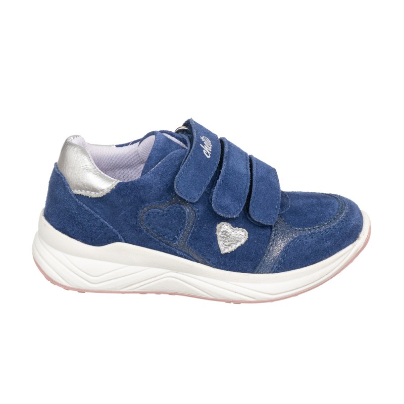 Chetto Deportiva toda piel tres velcros