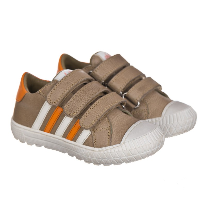 Chetto Deportivo Casual En Piel - Tres Velcros