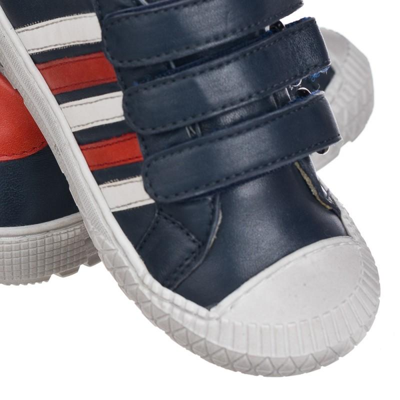 Chetto Deportivo Casual En Piel - Tres Velcros