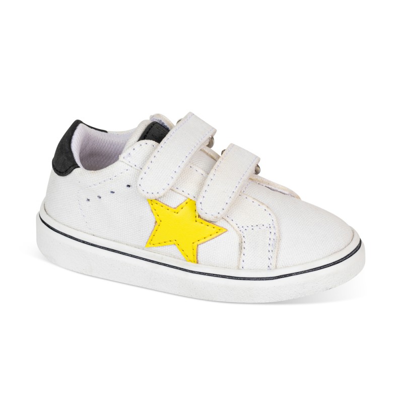 Chetto Deportivo Estrella. Velcro Amarillo
