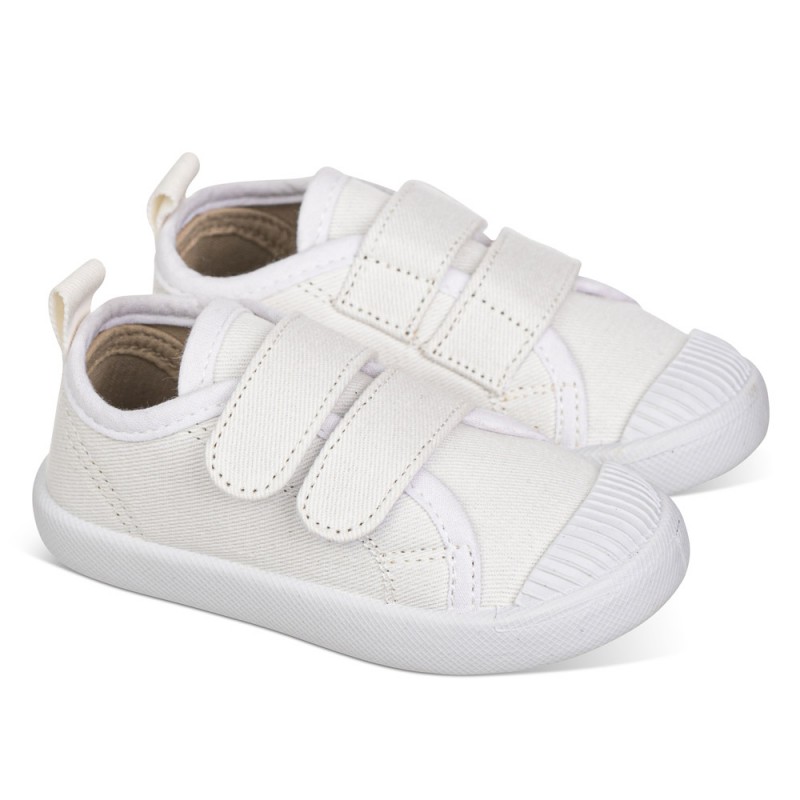 Chetto Lona Blanca - Calzado Respetuoso - No Drop