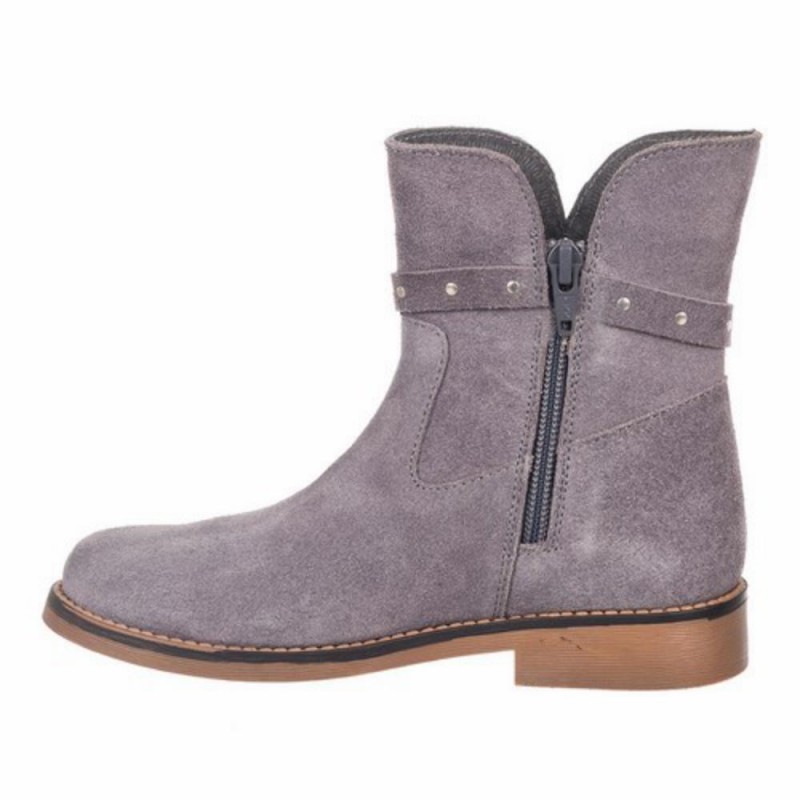 Chetto Media Bota En Piel Para Niñas