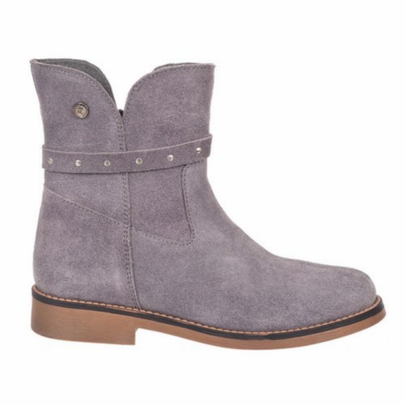Chetto Media Bota en piel para niñas