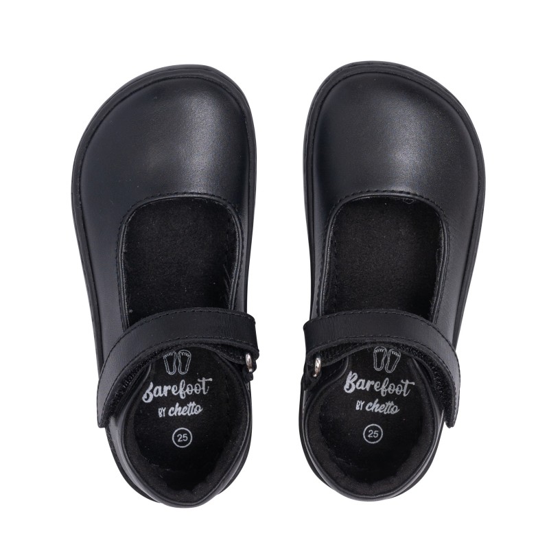 Chetto MERCEDES NIÑA PIEL - PUNTERA DE GOMA - BAREFOOT