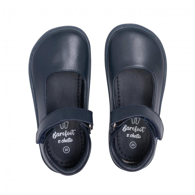 Chetto MERCEDES NIÑA PIEL - PUNTERA DE GOMA - BAREFOOT