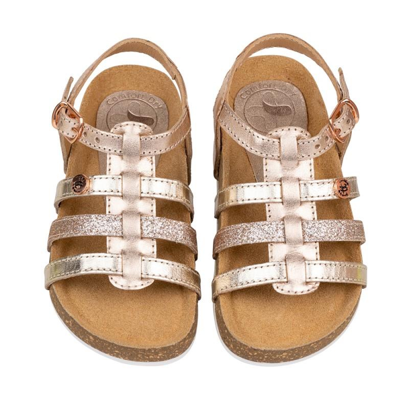 Chetto Sandalia Bios Piel Cabra. Hebilla