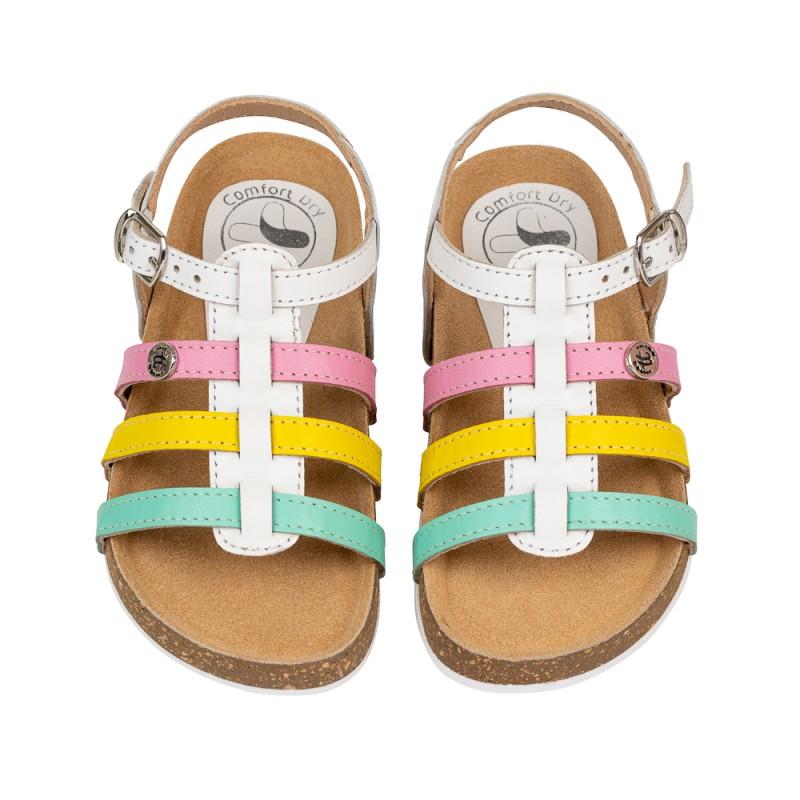 Chetto Sandalia Bios Piel Cabra. Hebilla