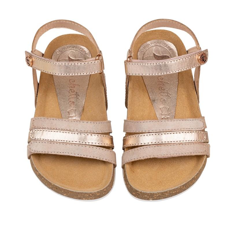 Chetto Sandalia Bios Piel Cabra. Velcro/Tiras